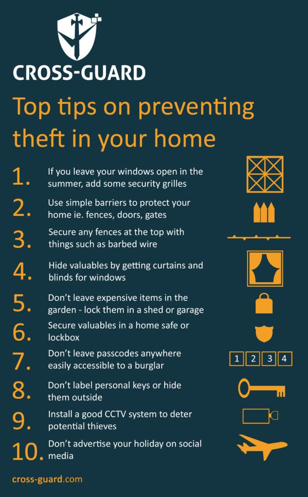 Top tips for home security - Cross-Guard