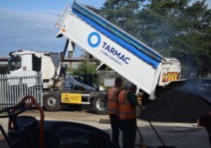Tarmac being added to Scunthorpe carpark