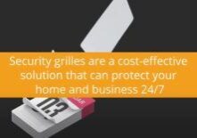 Security grilles for all year round domestic and commercial security Security grilles for all year round domestic and commercial security