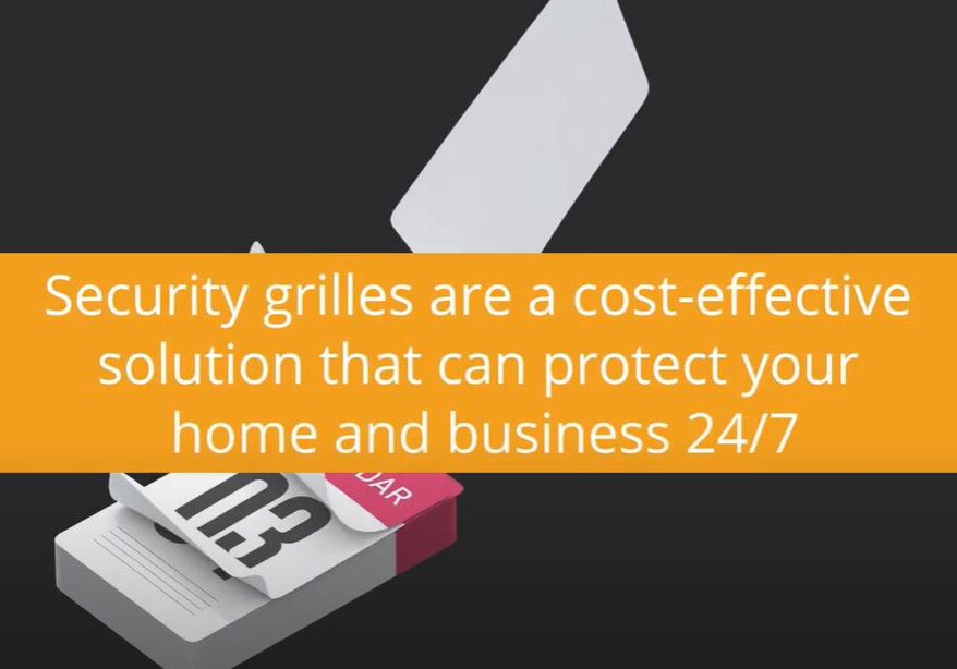 Security grilles for all year round domestic and commercial security